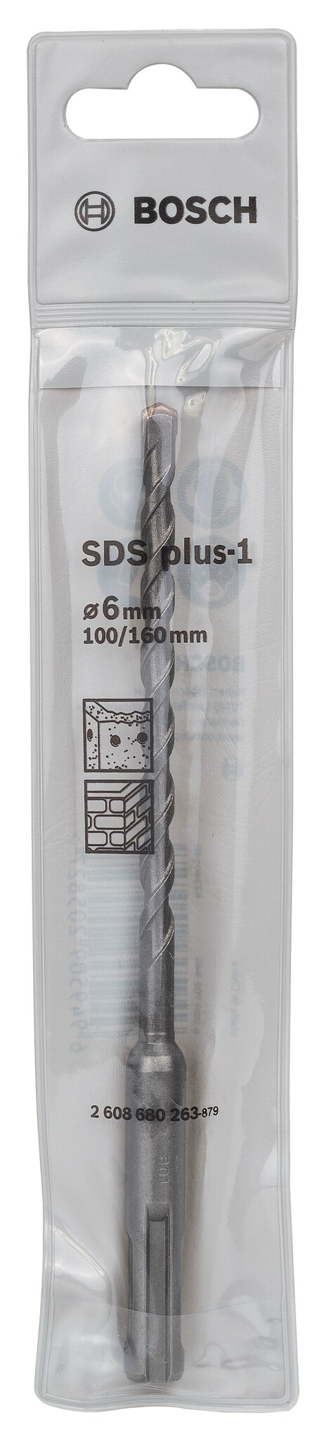 Burghiu SDS-Plus-1 Bosch, 6 x 60/100 mm