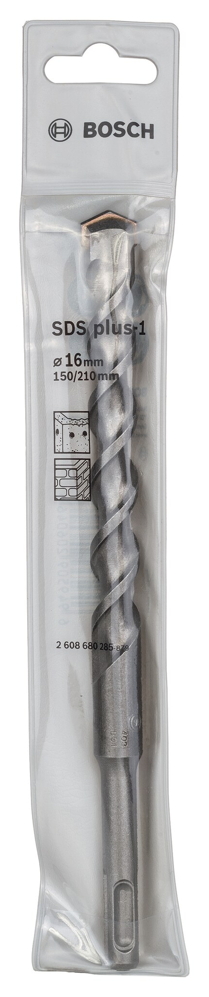 Burghiu SDS-Plus-1 Bosch, 16 x 150/210 mm
