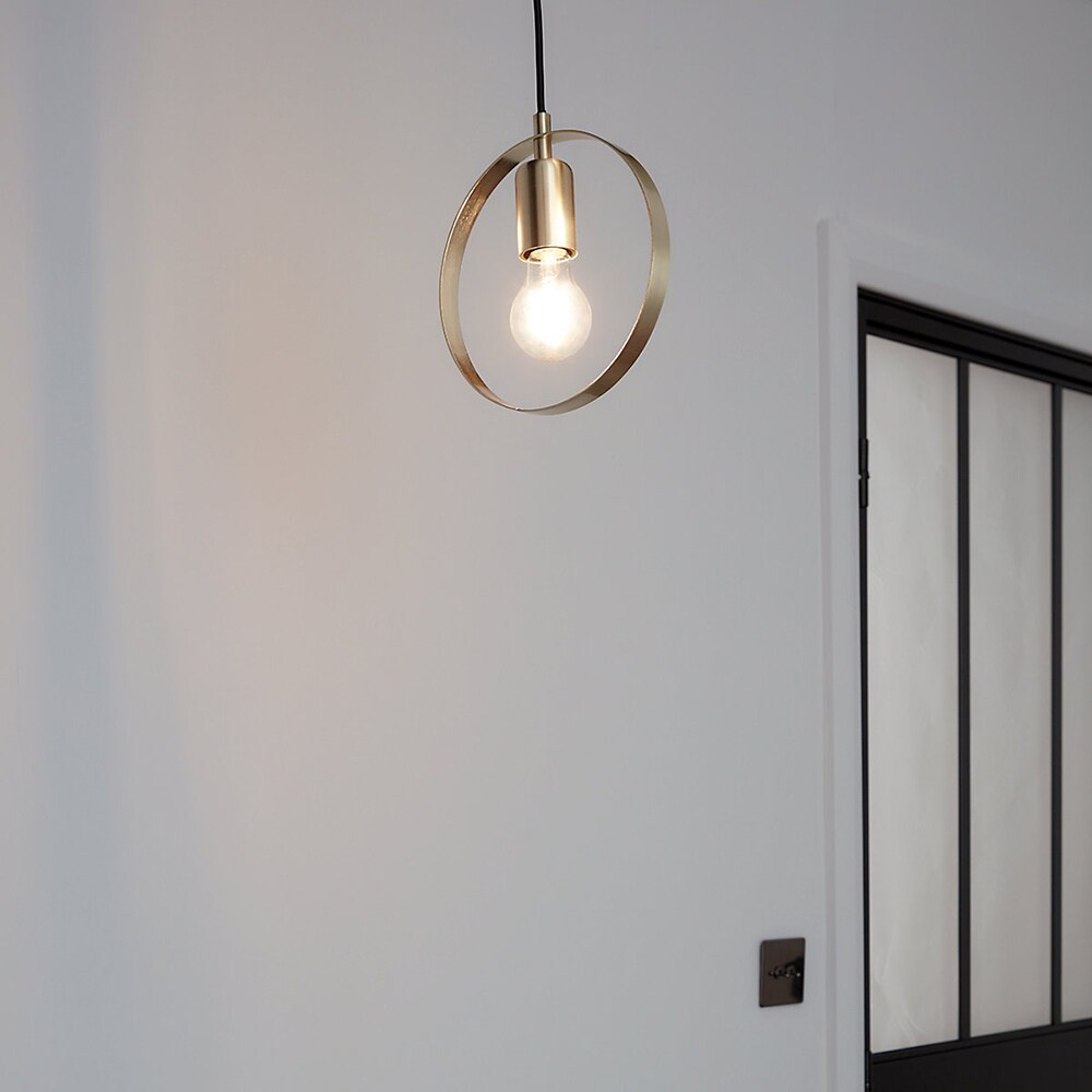 Pendul GOODHOME Kaitains, E27, 60W, auriu