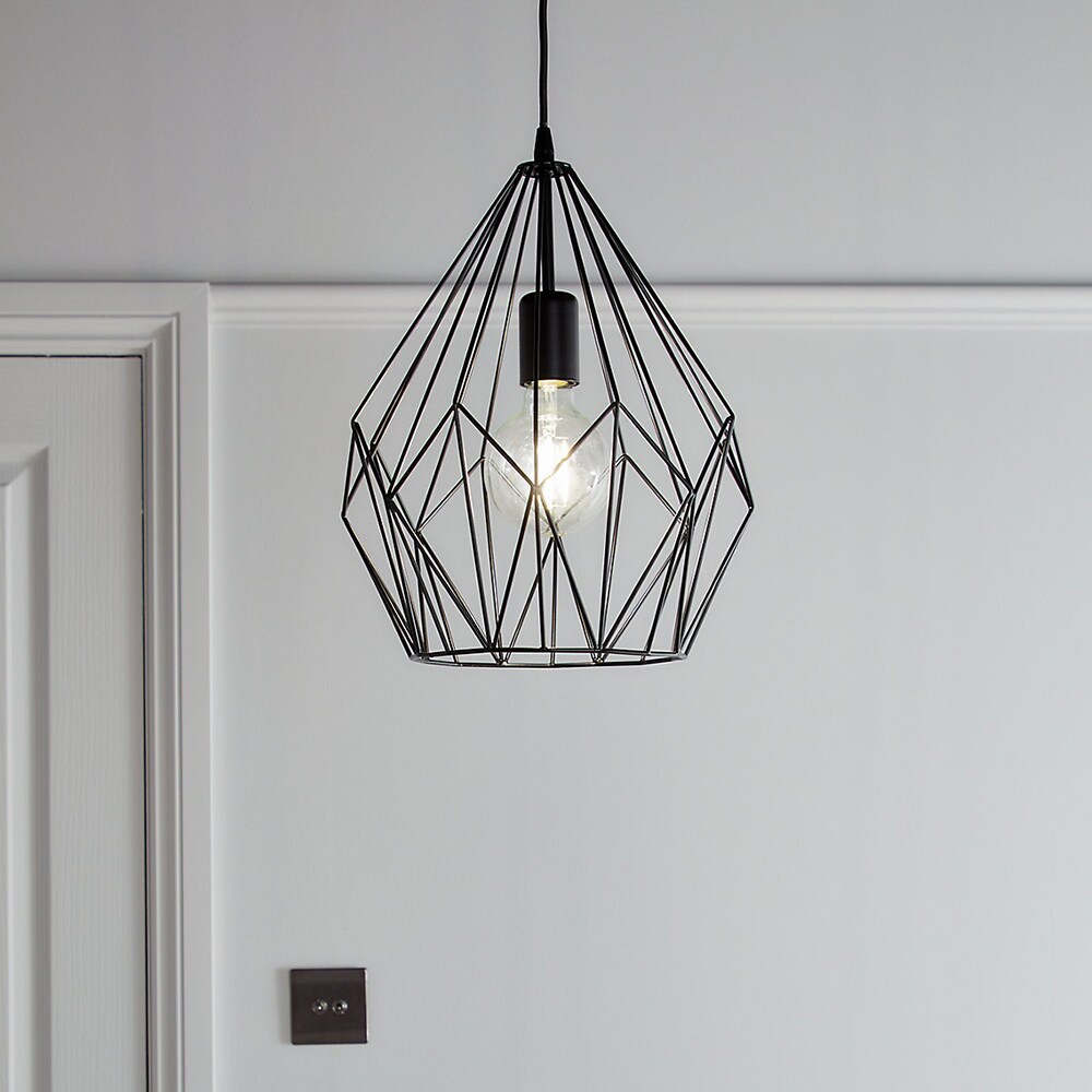 Pendul GOODHOME Phobeto, W27, 60W, negru