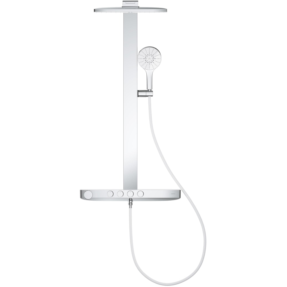 Sistem dus GROHE Rainshower Aqua Pure 1009610000, termostat, 3 functii, crom