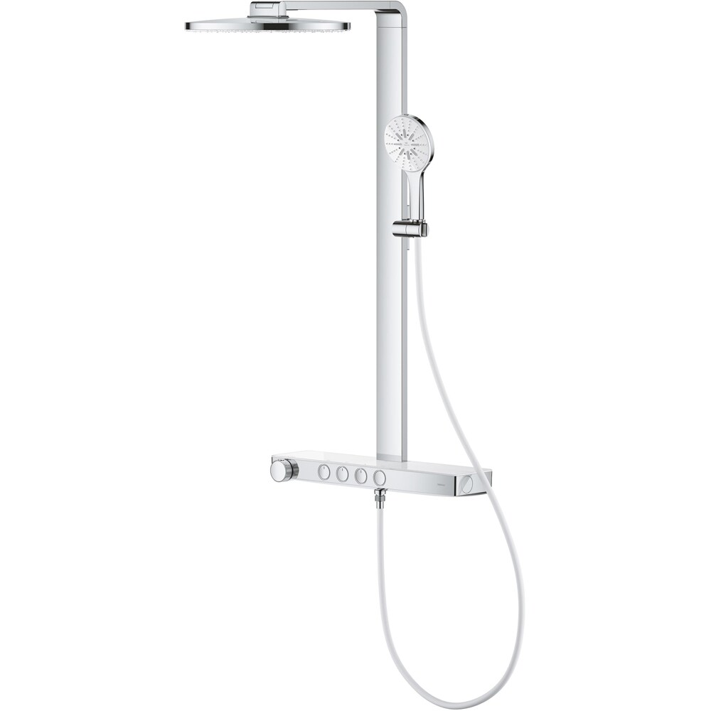 Sistem dus GROHE Rainshower Aqua Pure 1009640000, termostat, 3 functii, crom