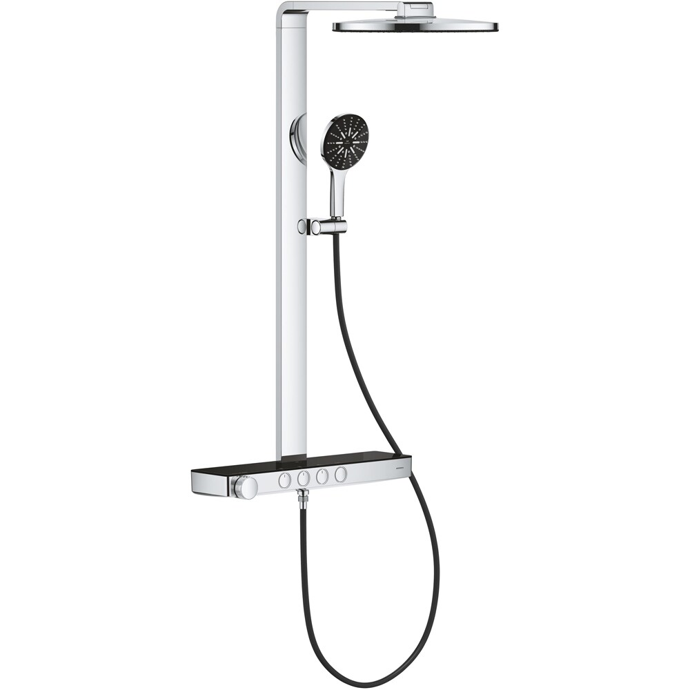 Sistem dus GROHE Rainshower Aqua Pure 100964KI00, termostat, 3 functii, crom