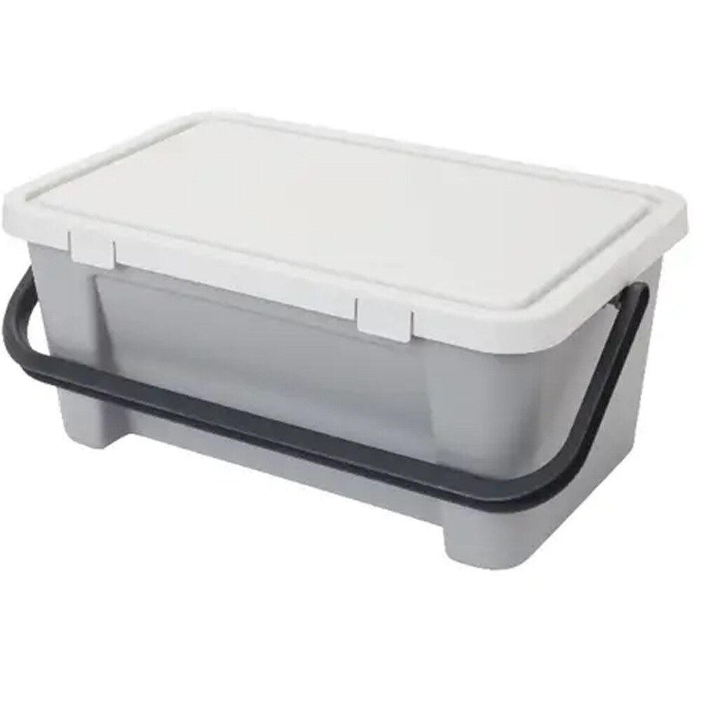 Capac vas vopsea GOODHOME 100974455, plastic, gri