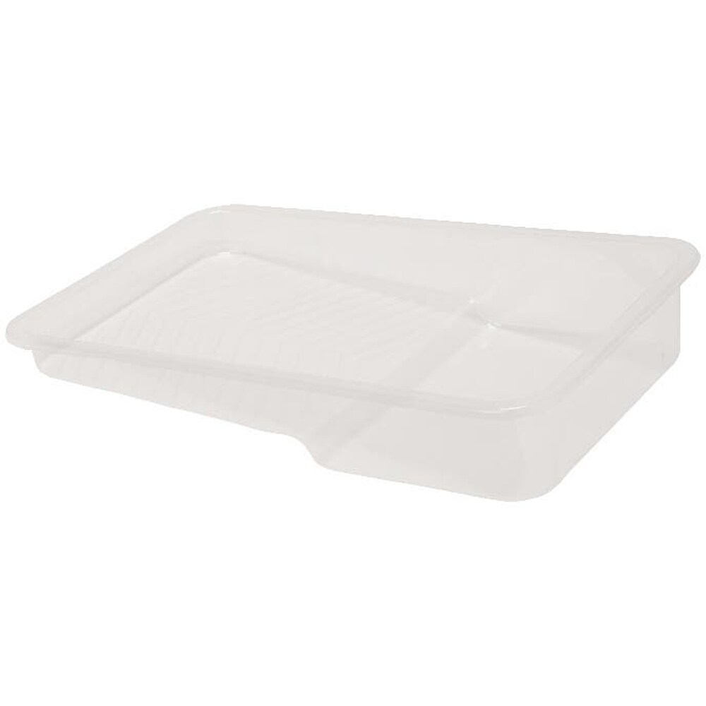 Tavi trafalet GOODHOME, plastic, 40.9 x 25 x 7cm, alb, 3buc