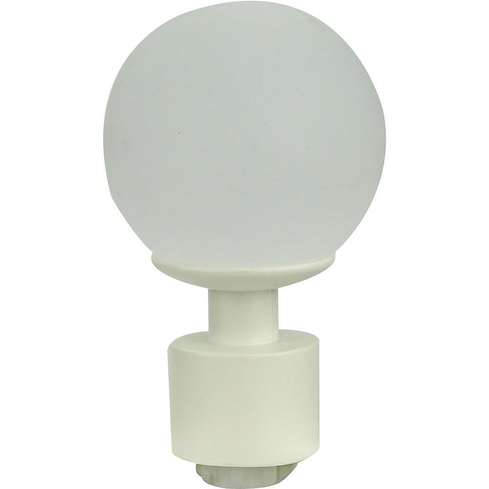 Capat galerie GOODHOME Anafi, metal, 8.2 x 5 cm, alb