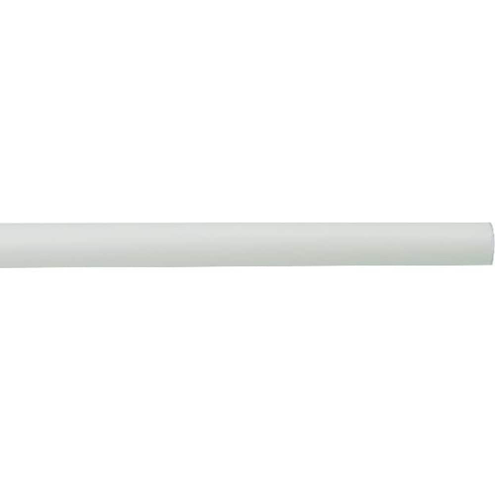 Galerie metal GoodHome Anafi, 200 cm, diametru 19 mm, alb