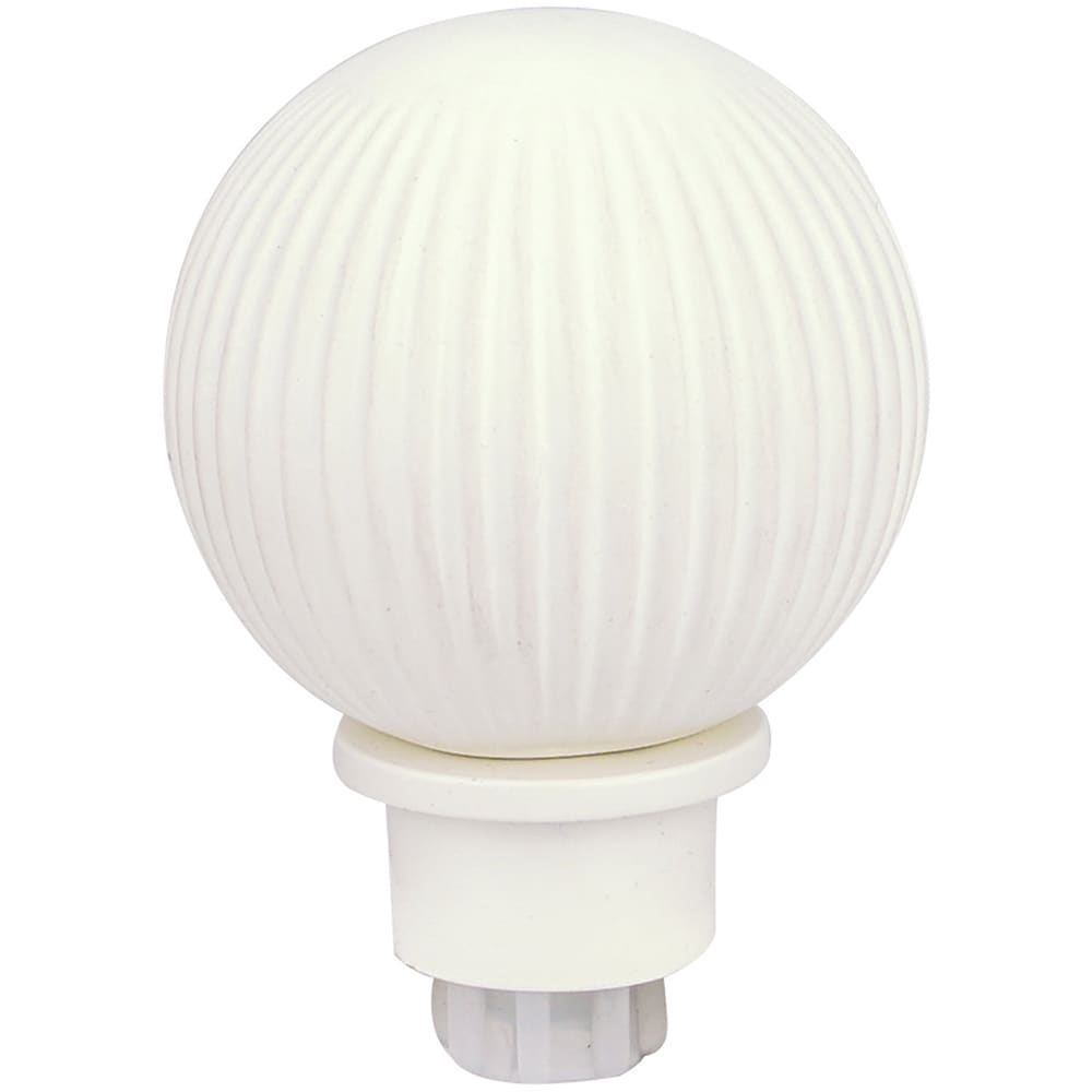 Capat galerie GOODHOME Anafi, metal, 8.2 x 0.5 cm, argintiu