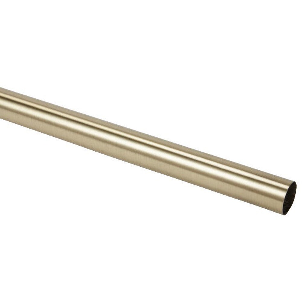 Galerie metal GoodHome Antiki, 300 cm, diametru 28 mm, auriu