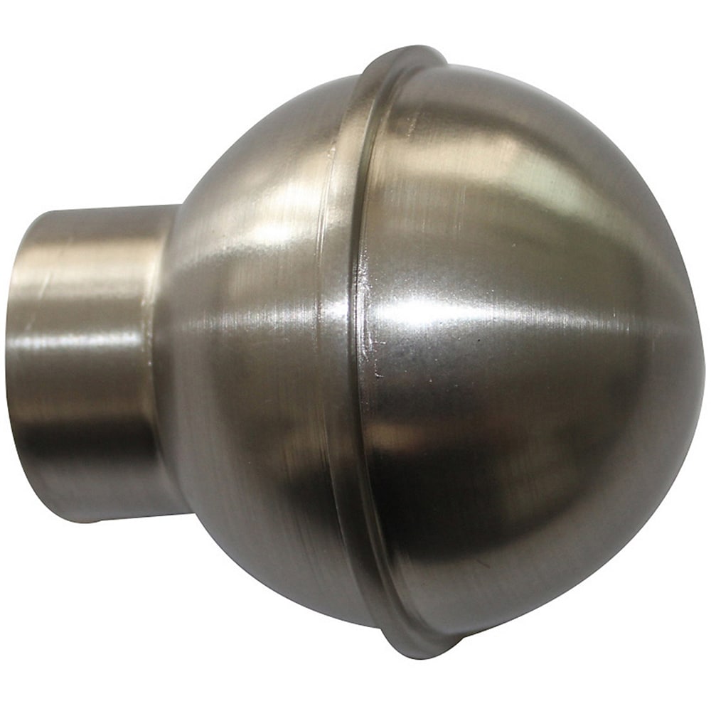 Capat galerie GOODHOME Athens, metal, 7 x 5.8 cm, argintiu