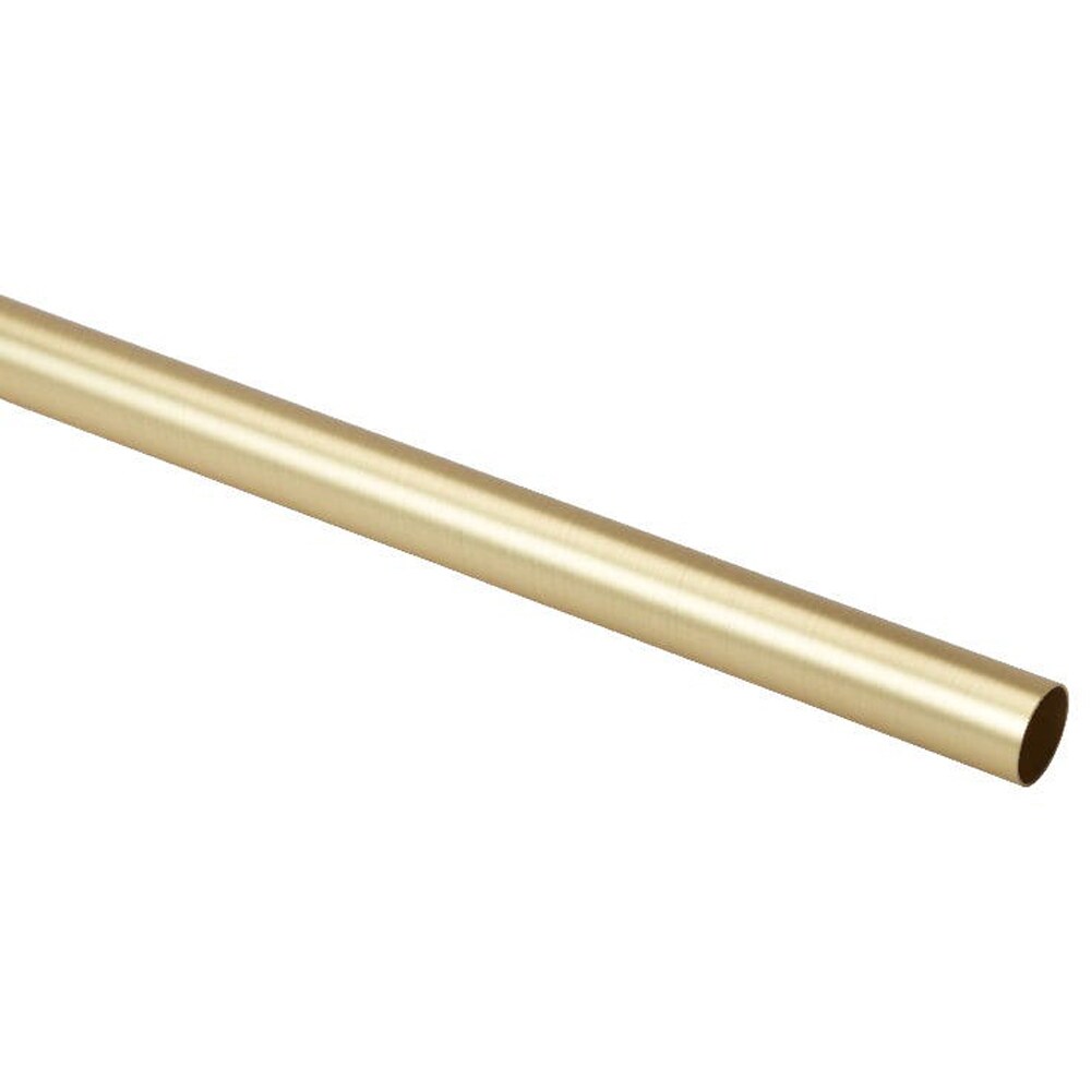 Galerie metal GoodHome Elasa, 250 cm, diametru 19 mm, alama