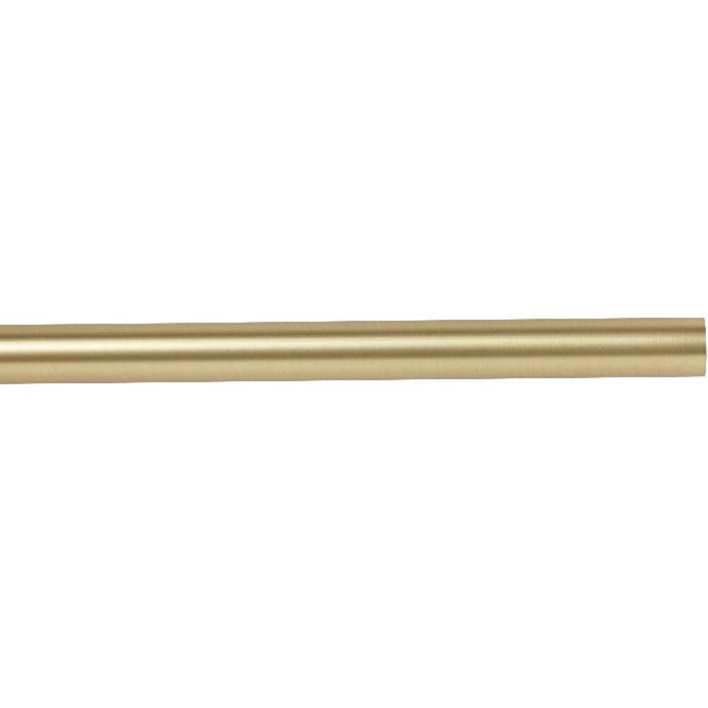 Galerie metal GoodHome Elasa, 250 cm, diametru 19 mm, alama