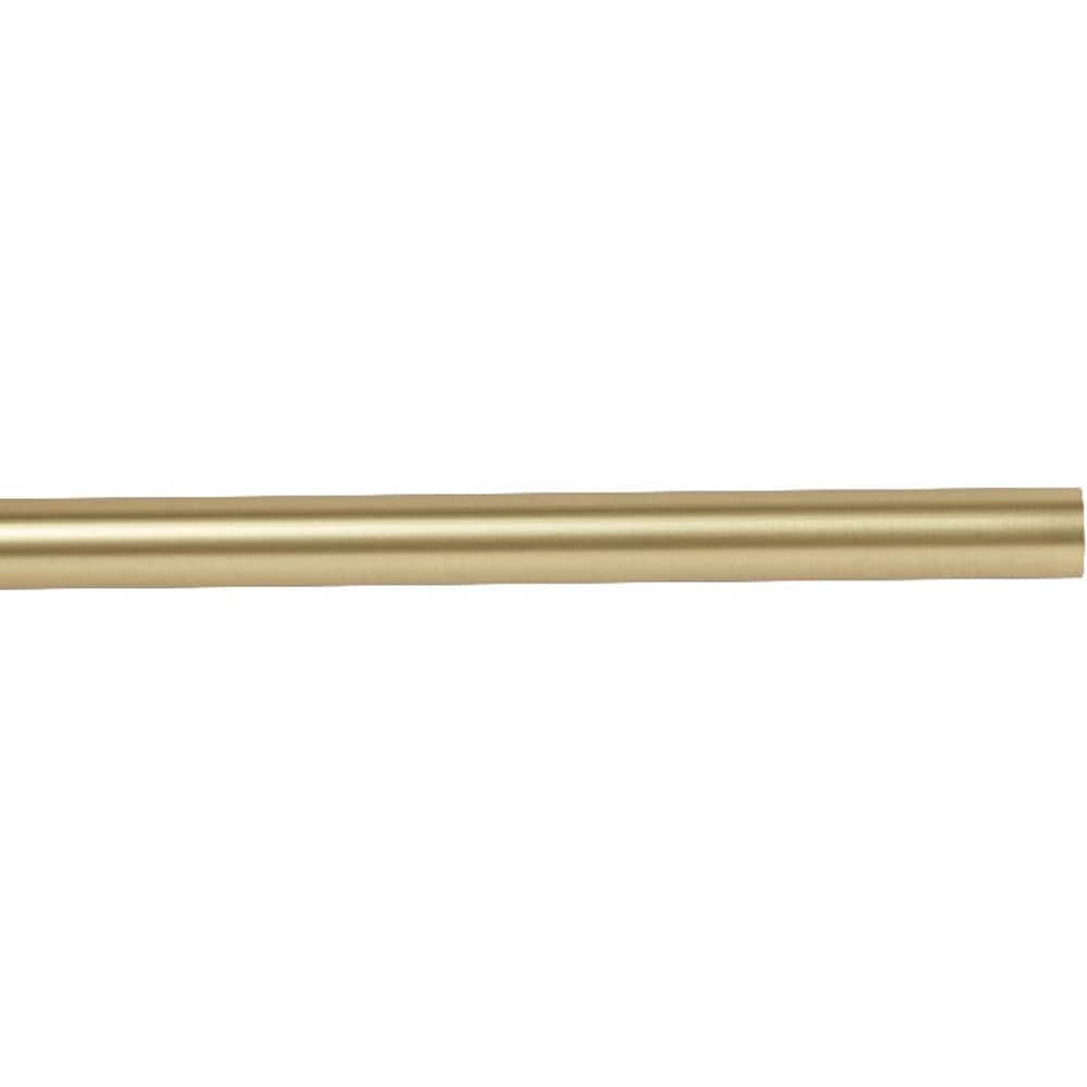 Galerie GoodHome Elasa, metal, 300 cm, diametru 19 mm, alama