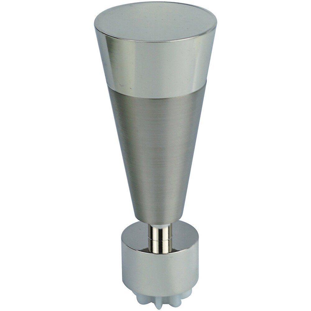 Capat galerie GOODHOME Olympe, metal, 12.6 x 4.8 cm, argintiu