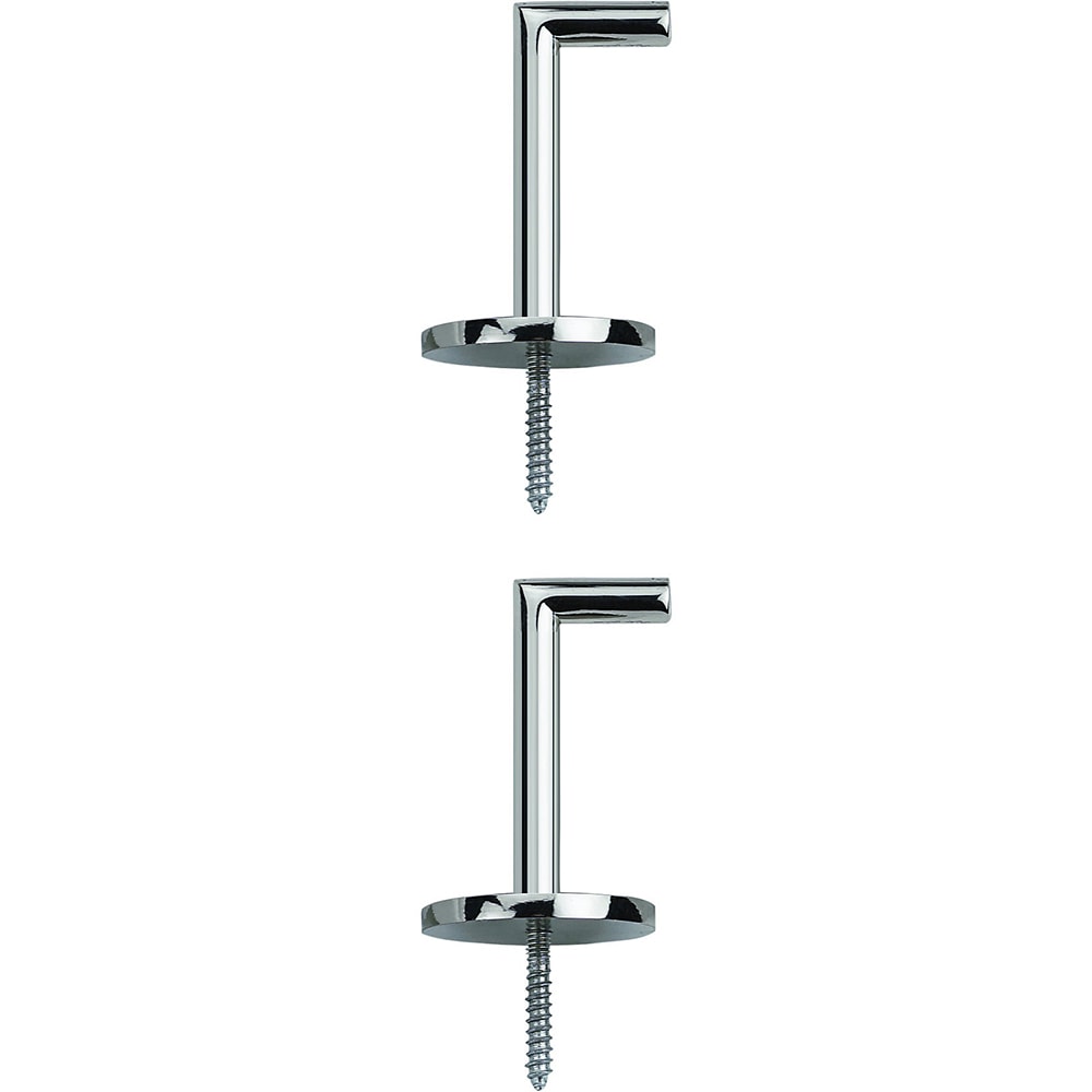 Sistem prindere GOODHOME Olympe, metal, 7.4 x 3.5 cm, argintiu