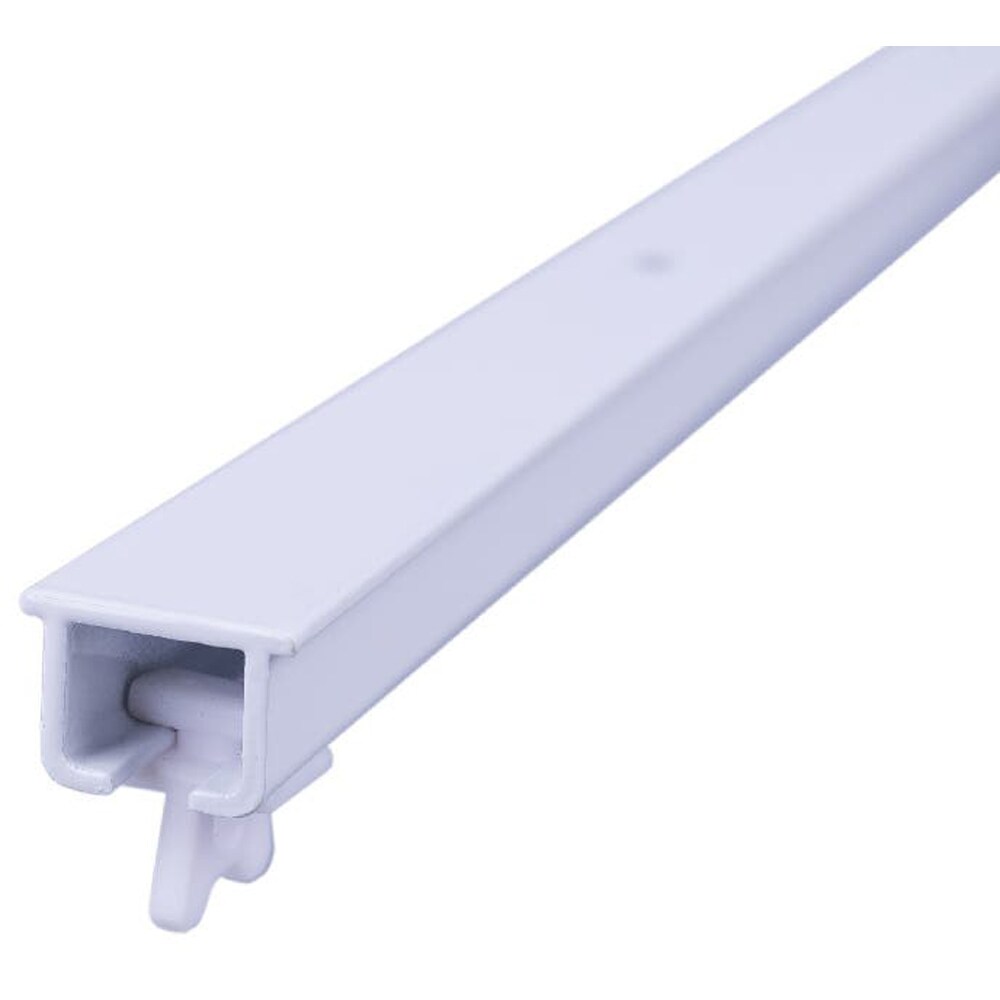 Sina simpla perdea  GoodHome Thira, metal, 2 m, 1 canal, alb