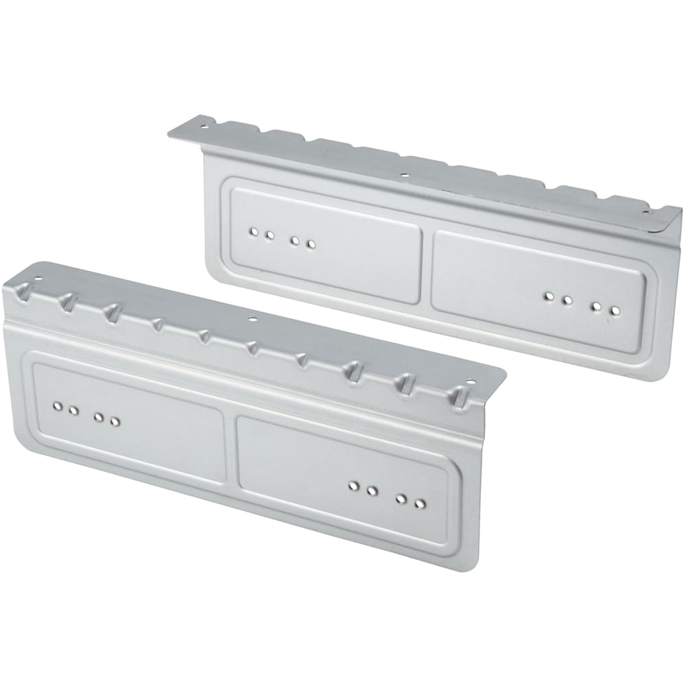 Kit pentru montaj sertar in plinta GOODHOME Soto, otel, 3.5 x 0.5 x 1.3 cm, gri