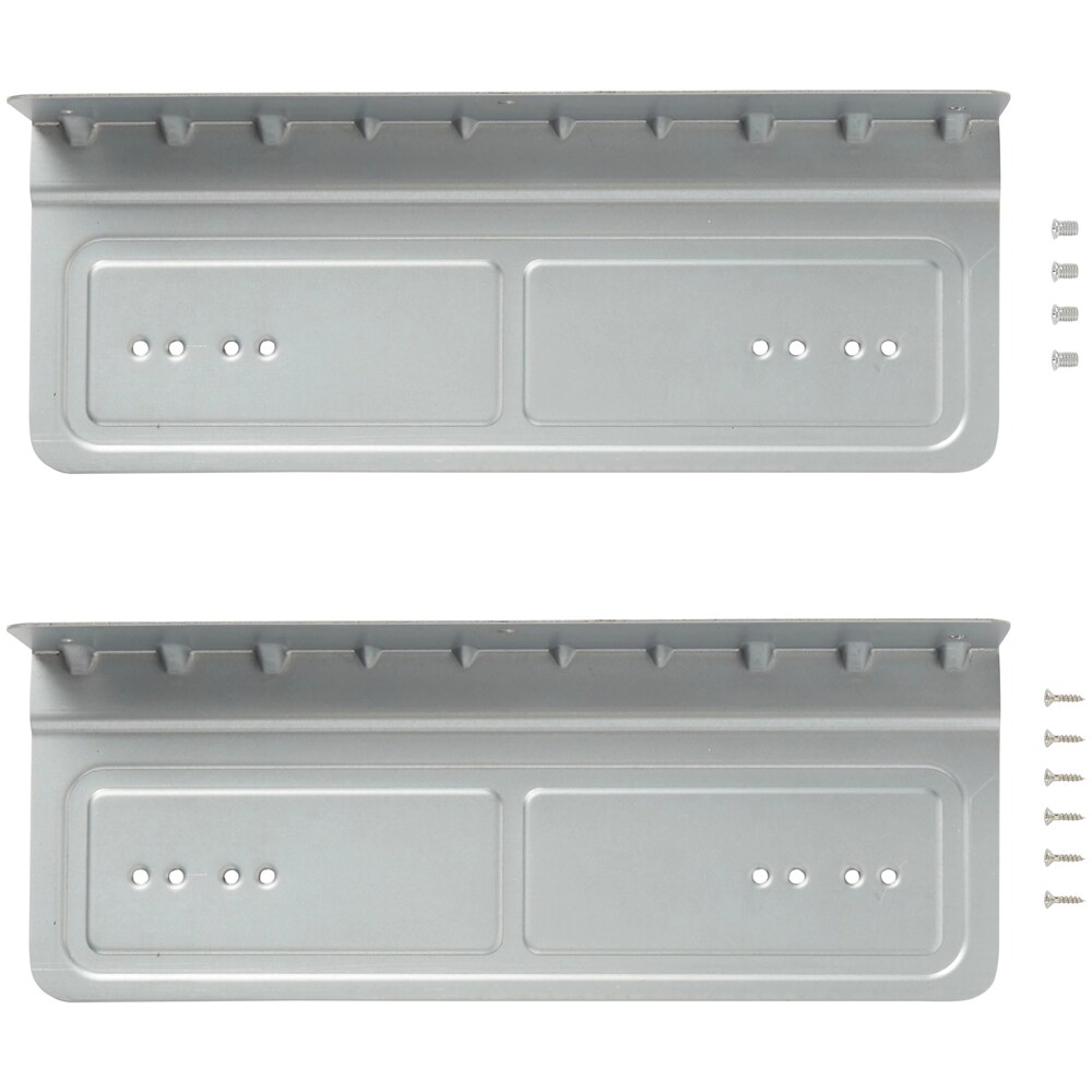 Kit pentru montaj sertar in plinta GOODHOME Soto, otel, 3.5 x 0.5 x 1.3 cm, gri
