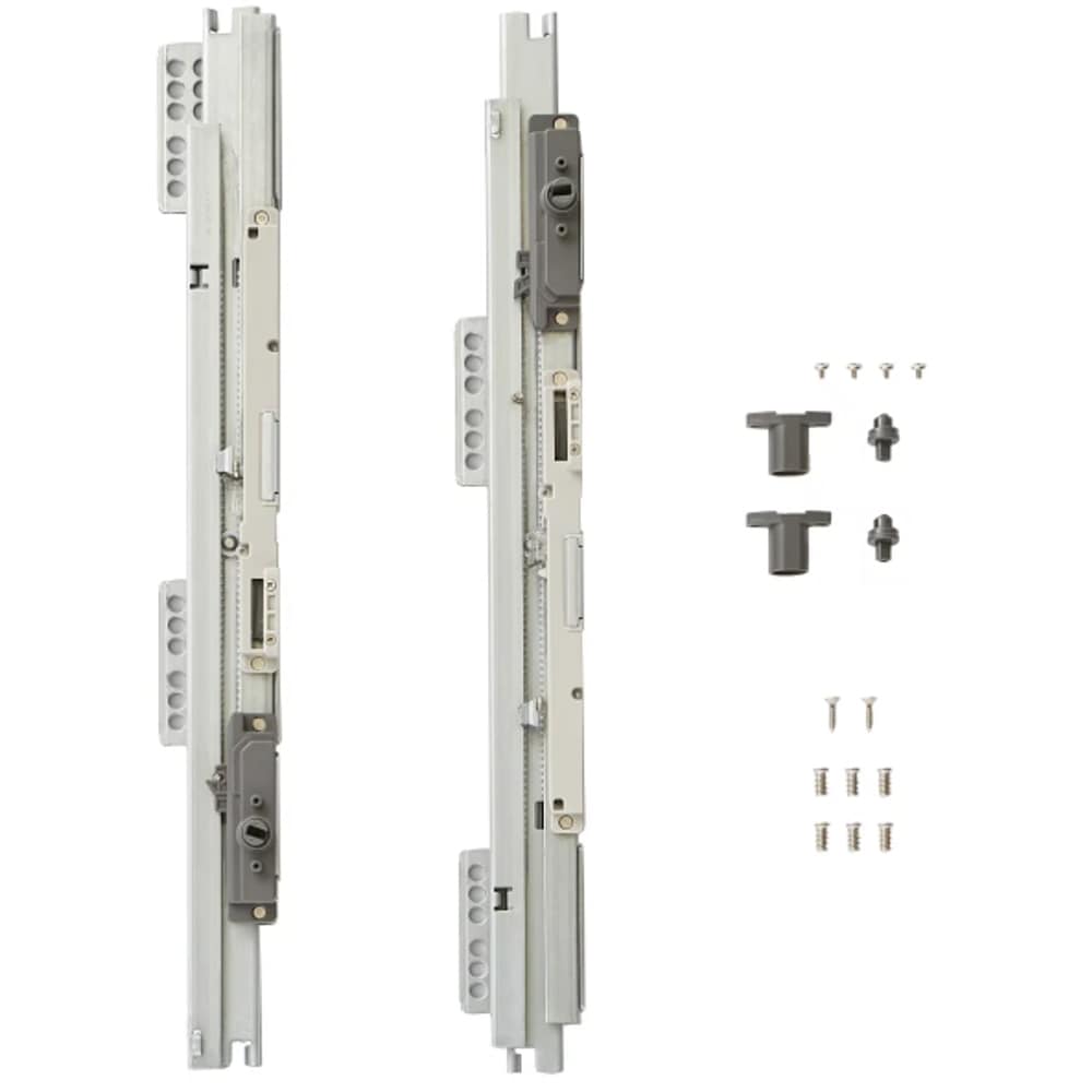 Sina glisare sertare push OEB NEUTRAL, otel, 264 mm, alb