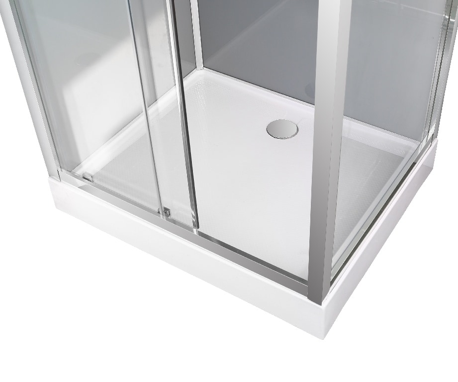 Cabina dus hidromasaj, joasa, dreptunghiulara, 120 x 80 x 220 cm  GoodHome Beloya