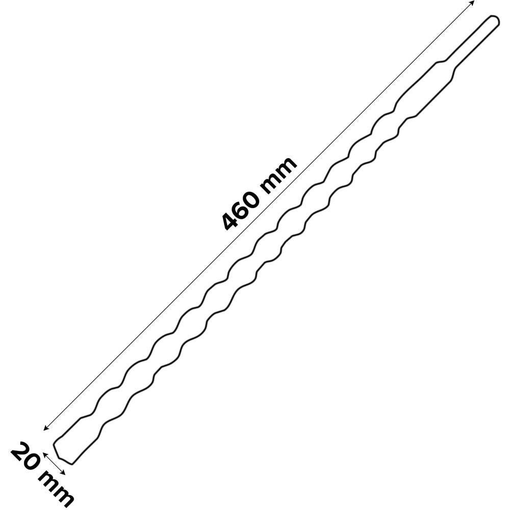 Burghiu ERBAUER, SDS Plus, 20x460mm