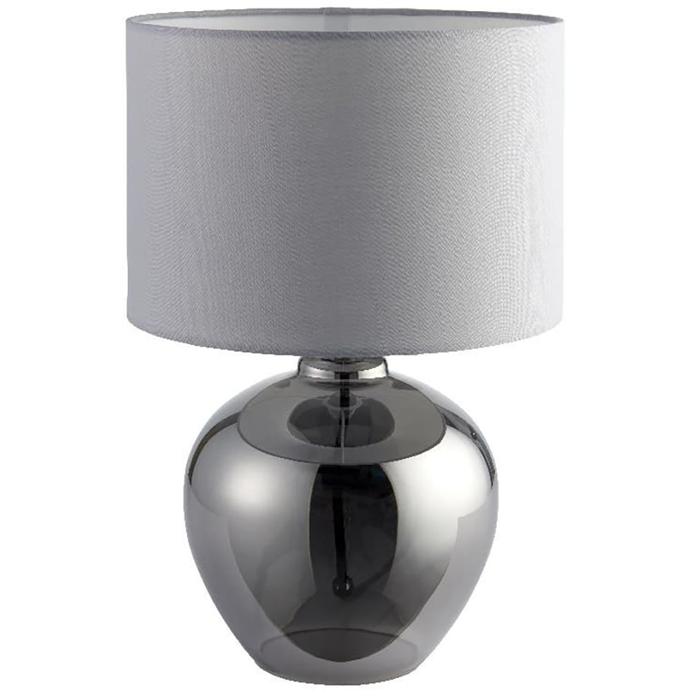 Veioza GOODHOME Marietaz, 1 bec incandescent, 42W, E14, gri