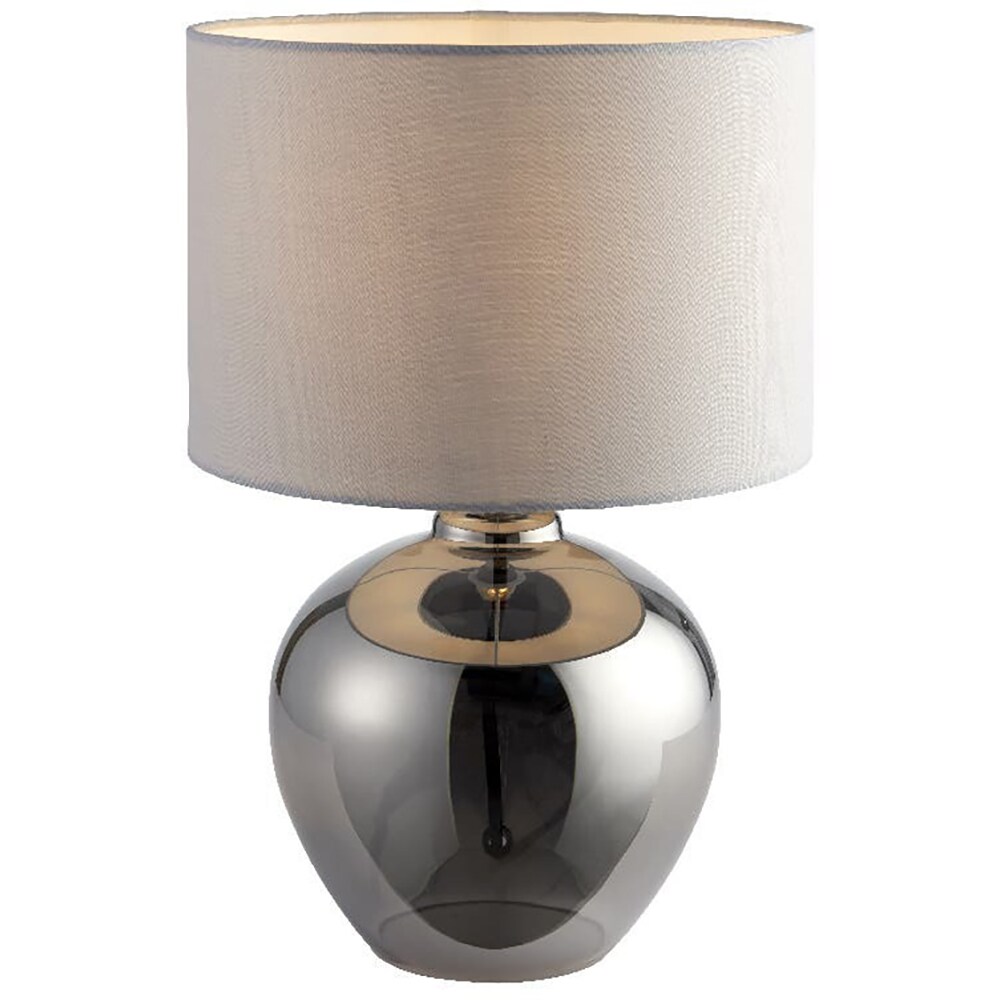 Veioza GOODHOME Marietaz, 1 bec incandescent, 42W, E14, gri