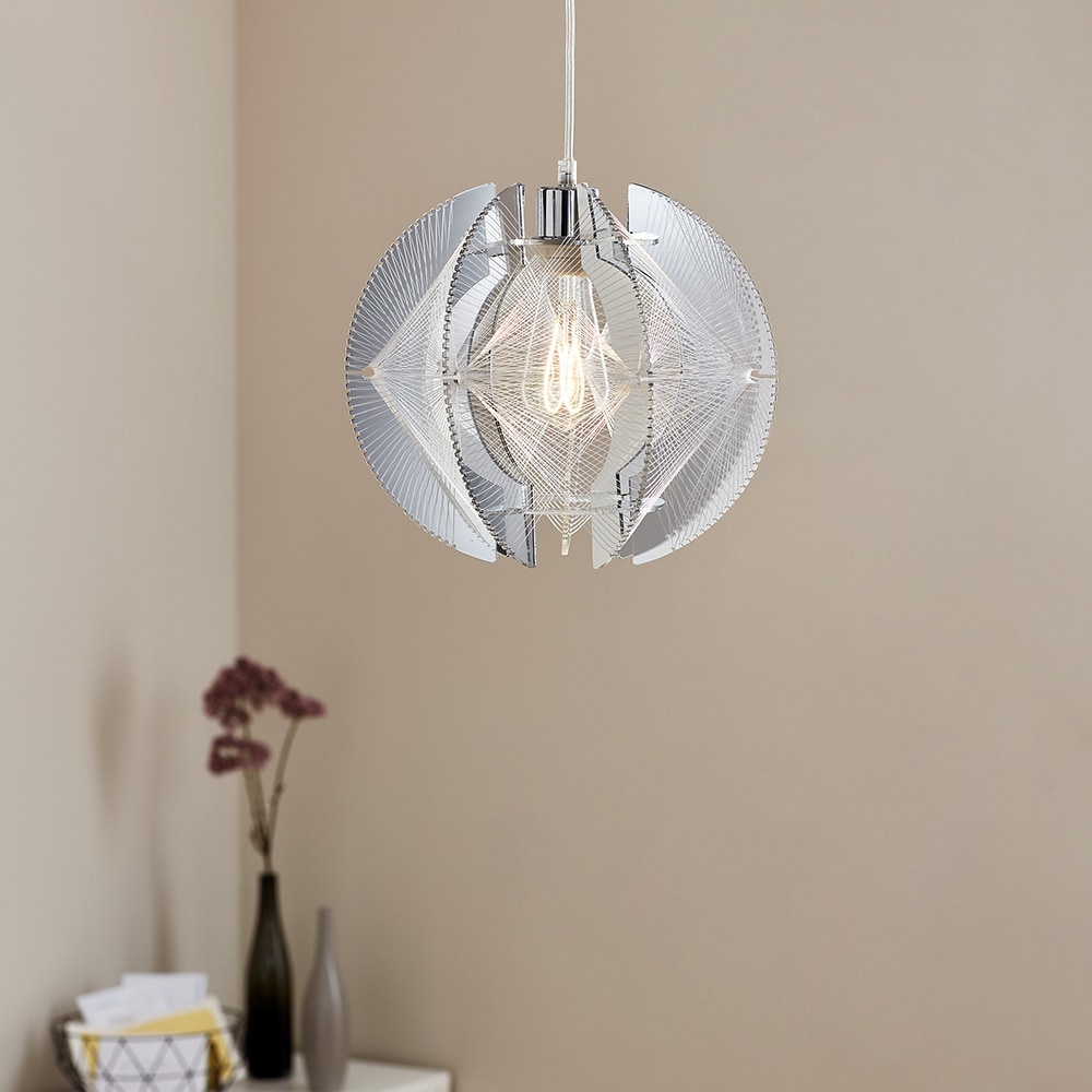 Pendul GOODHOME Bastberg, E27, 42W, transparent
