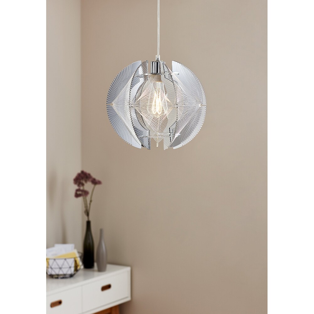 Pendul GOODHOME Bastberg, E27, 42W, transparent