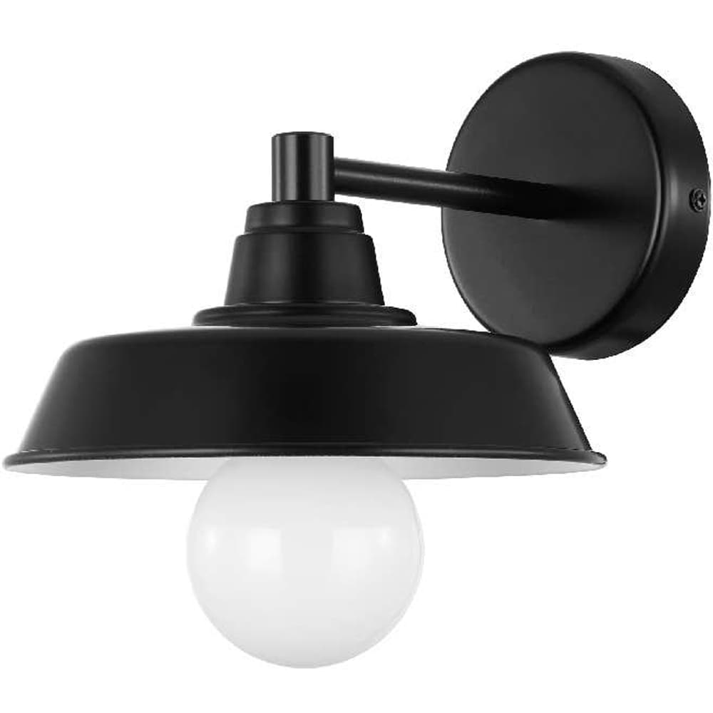 Aplica GOODHOME Gammuse, 60W, E27, IP20, negru