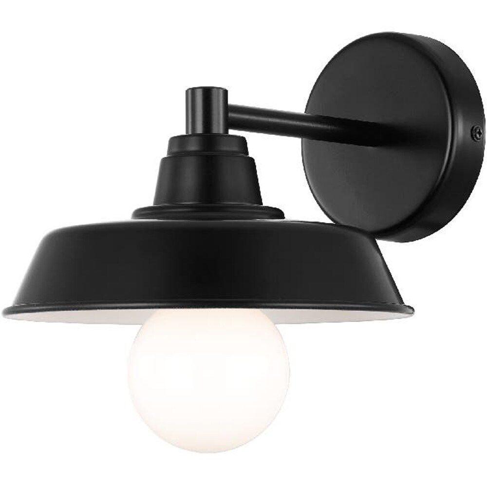 Aplica GOODHOME Gammuse, 60W, E27, IP20, negru