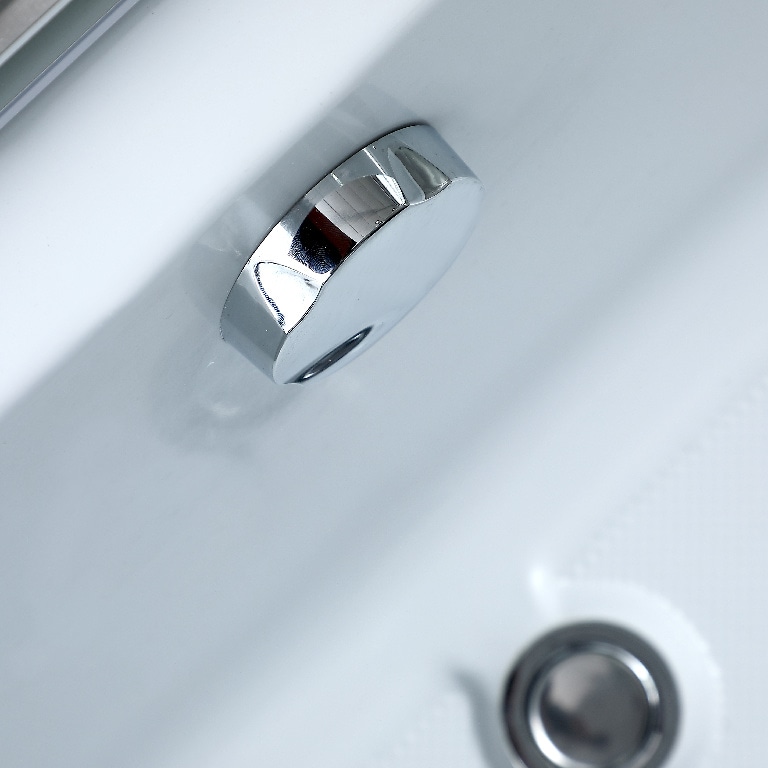 Cabina dus cu hidromasaj GoodHome Onega, dreptunghiulara, 85 x 170 x 215 cm, sticla securizata 5mm, profil argintiu