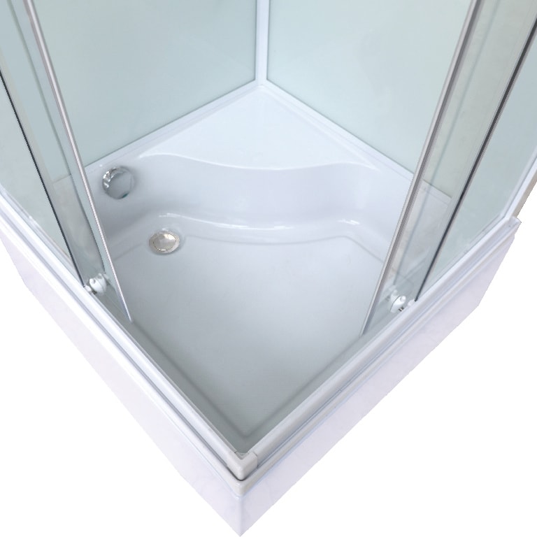 Cabina dus simpla, inalta, patrata, 80 x 80 x 200 cm  GoodHome Arkell