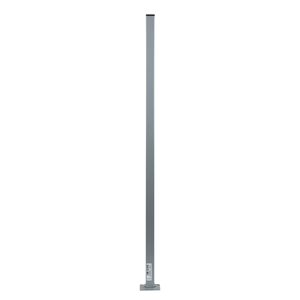 Picior patrat 25x25 h800 argintiu