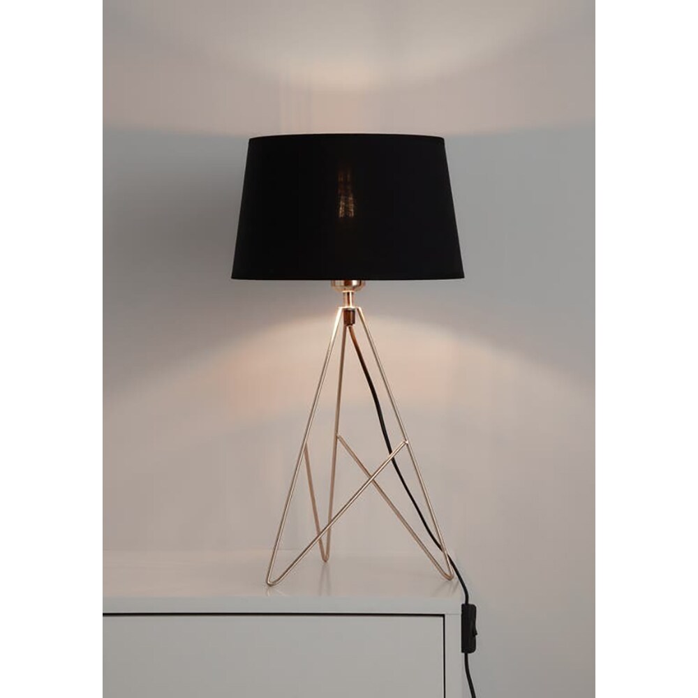 Veioza camera de zi Daitree GOODHOME, E27, 60W, IP20, negru