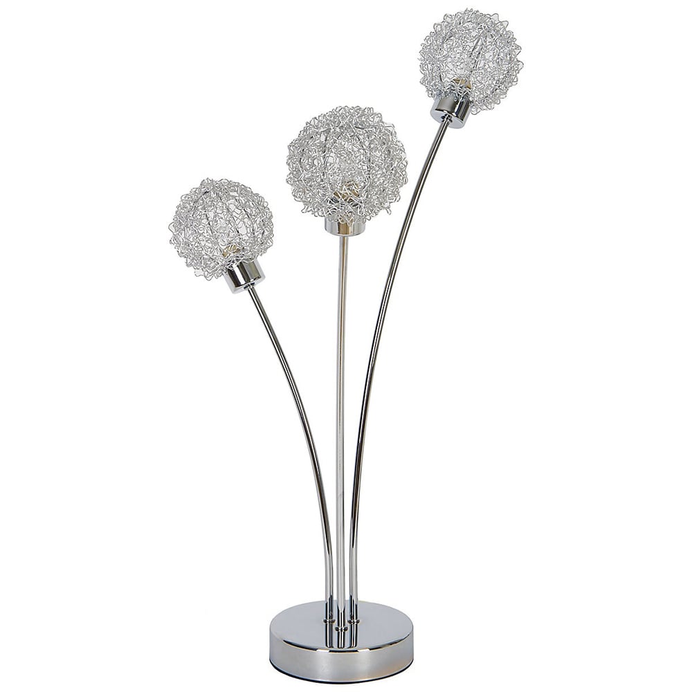 Veioza GOODHOME Phaidros, G9, IP20, argintiu