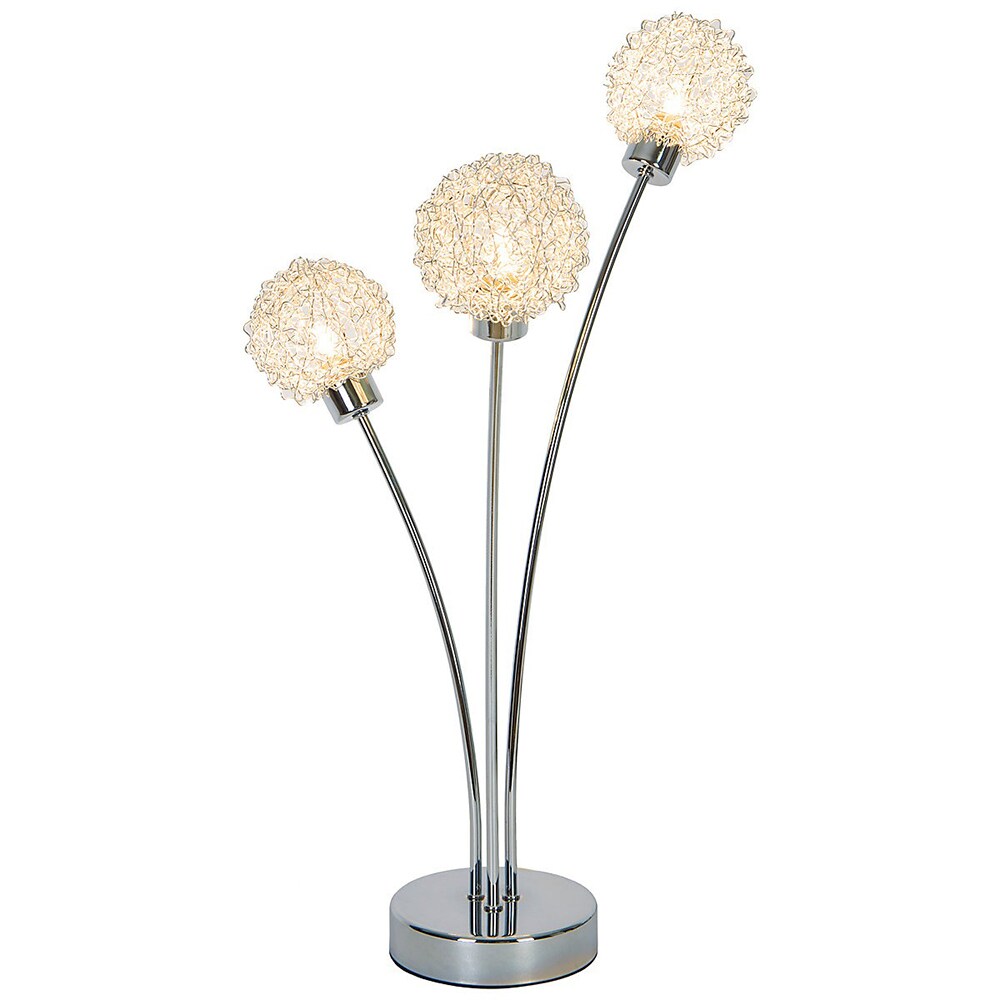 Veioza GOODHOME Phaidros, G9, IP20, argintiu