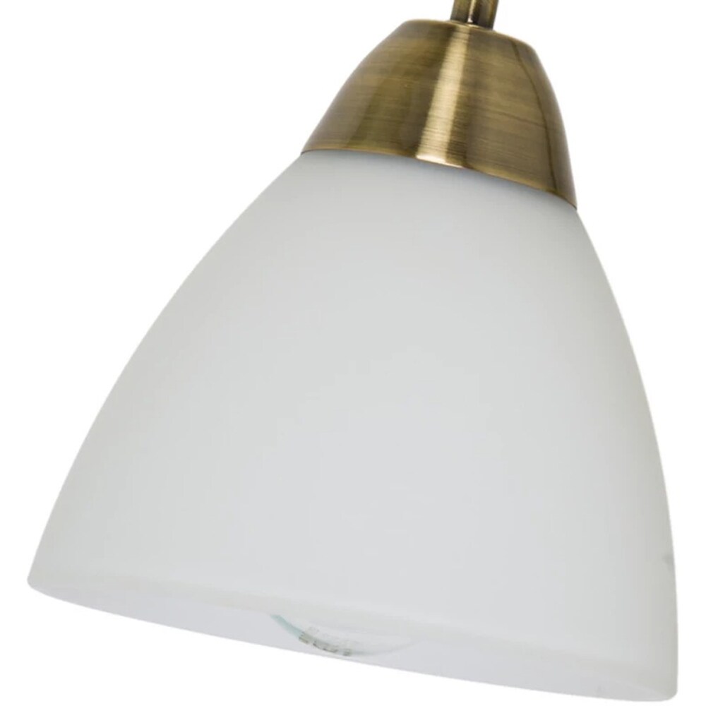 Aplica de perete Saucats GoodHome, E27, LED compatibil, auriu