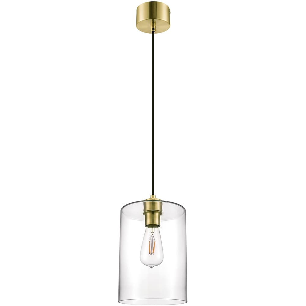 Pendul GOODHOME Wutai, E27, 28W, IP20, auriu