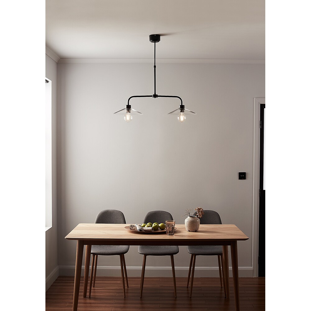 Pendul GOODHOME Zanbar, E27, 28W, negru
