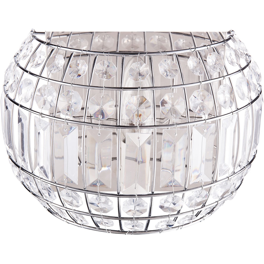 Aplica Digya GOODHOME, E14, 28W, IP20, argintiu