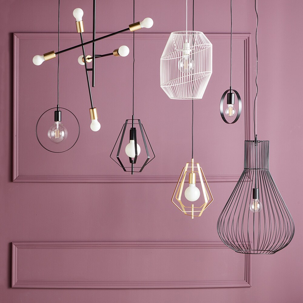 Pendul GOODHOME Leptyni, E27, 42W, negru