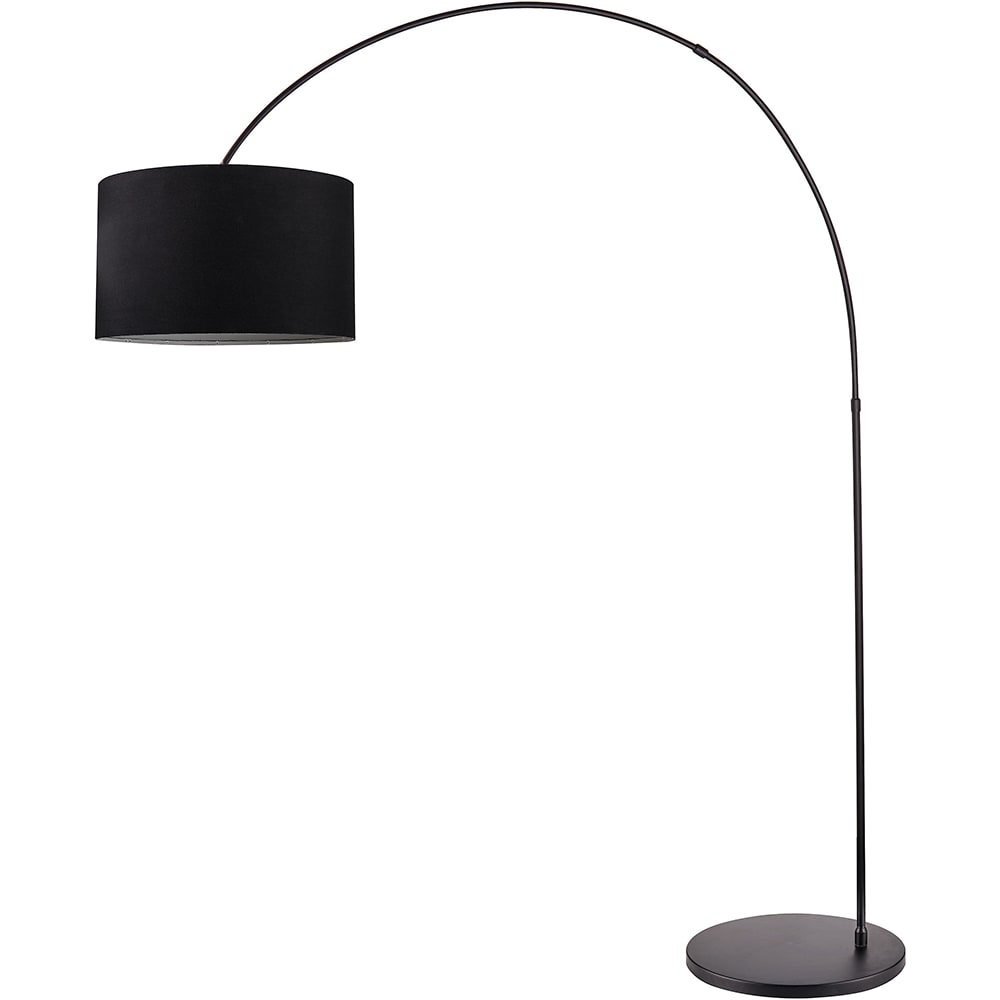 Lampadar GOODHOME Alacrane, 22 x 19 cm, E27, 42W, IP20, negru mat