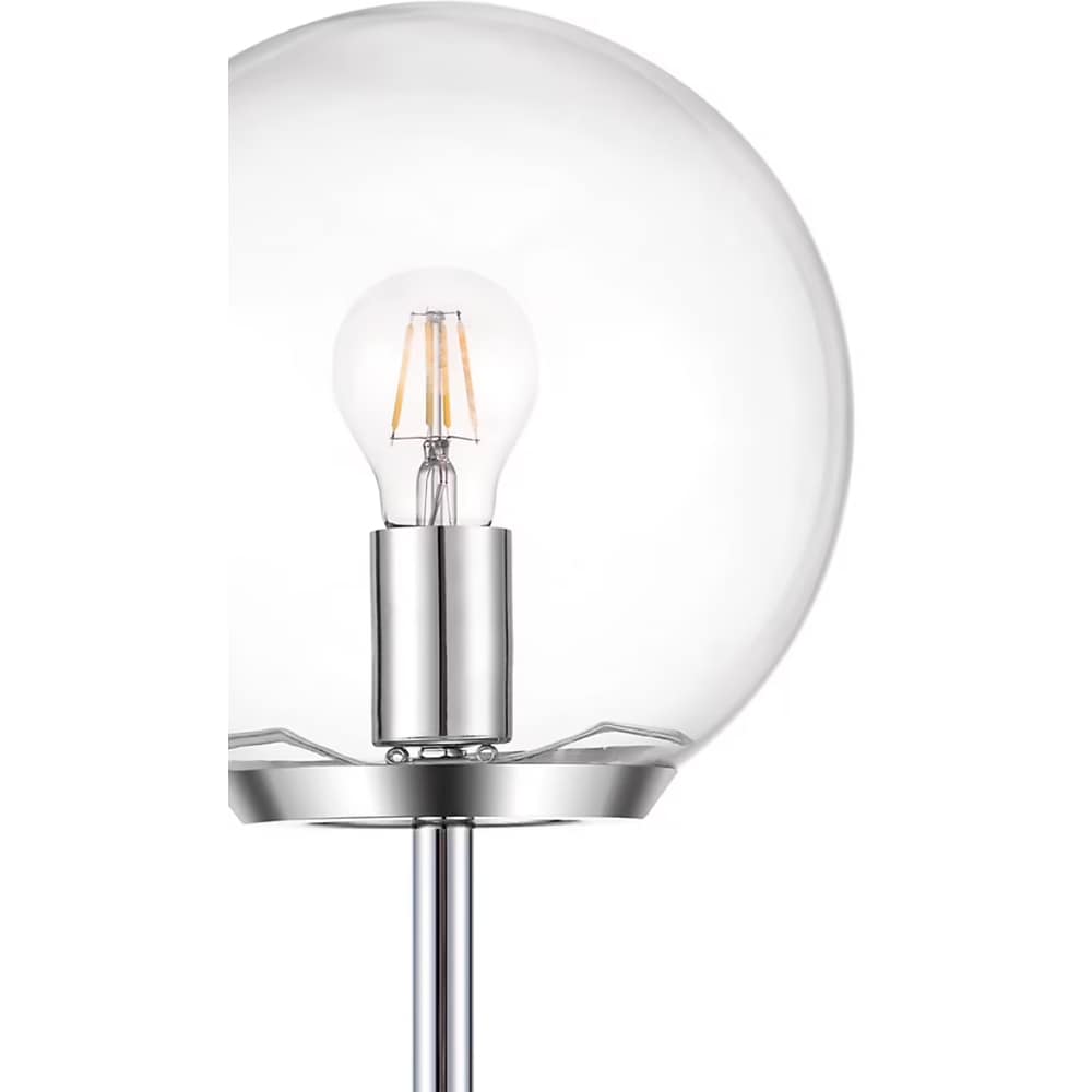 Lampadar GOODHOME Barool 100991100, 28W, E27, argintiu