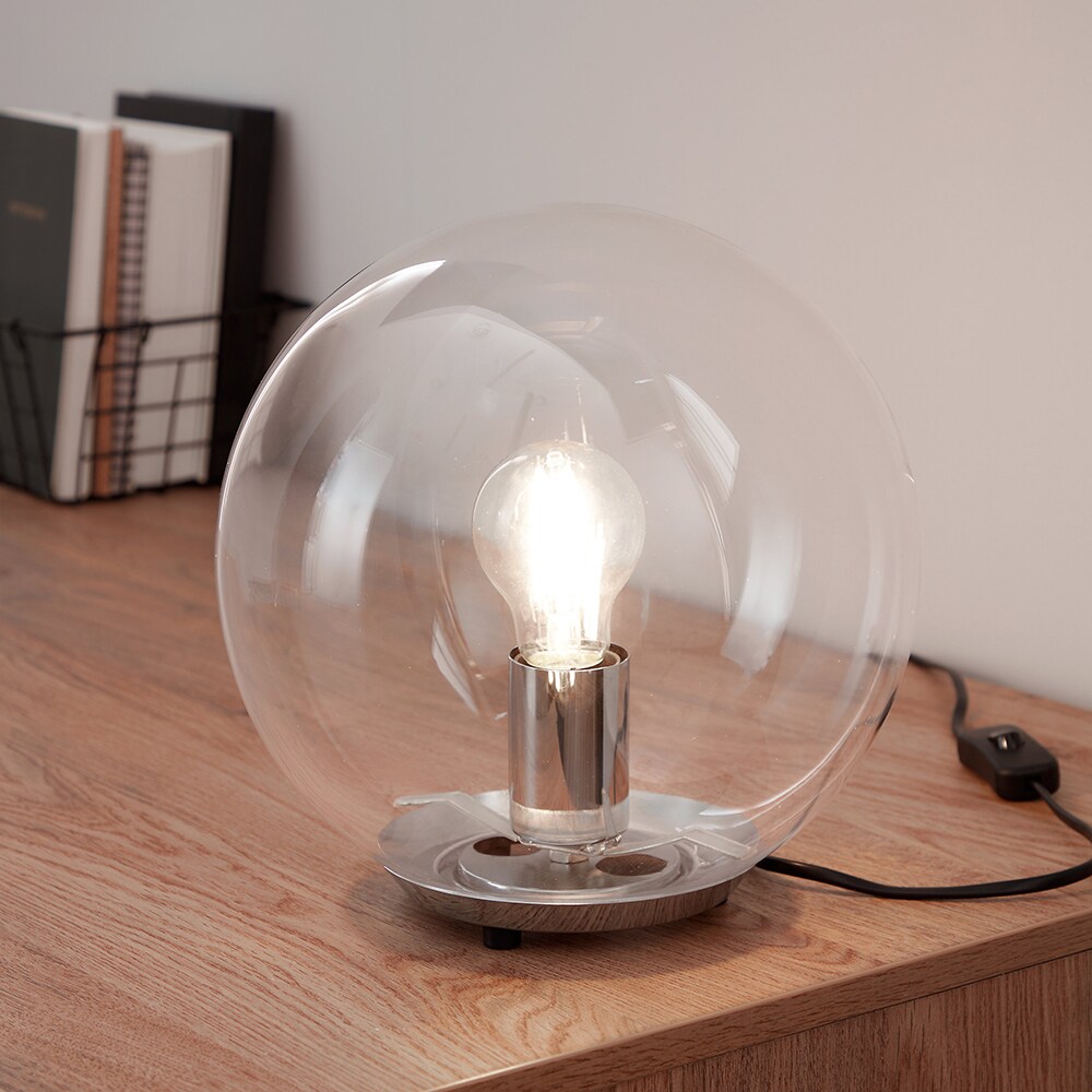 Veioza GOODHOME Barool, E27, IP20, transparent