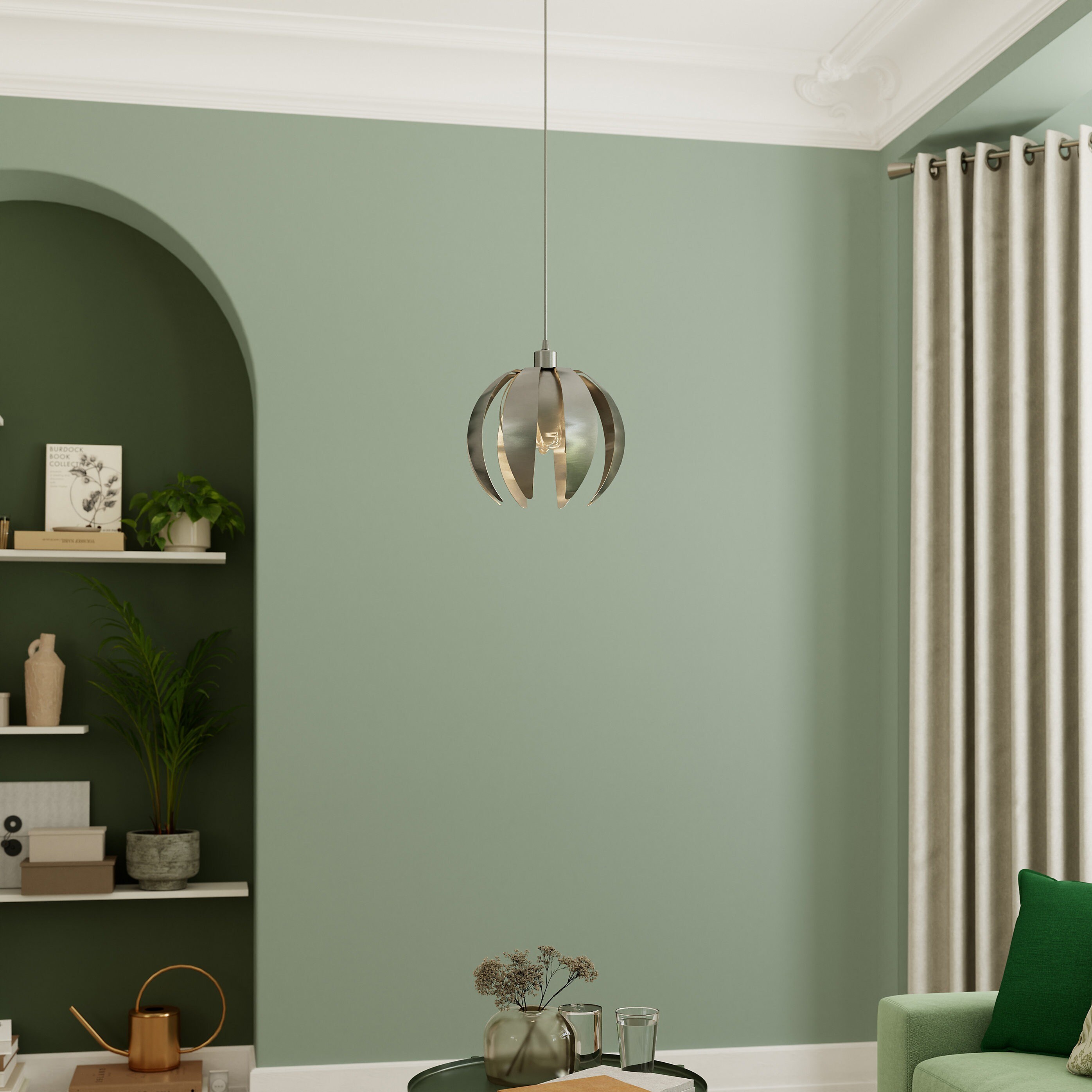 Pendul GOODHOME Pleiones, E27, 42W, gri