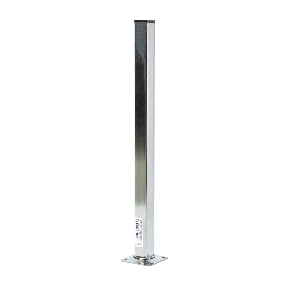 Picior patrat 25x25 h400 crom