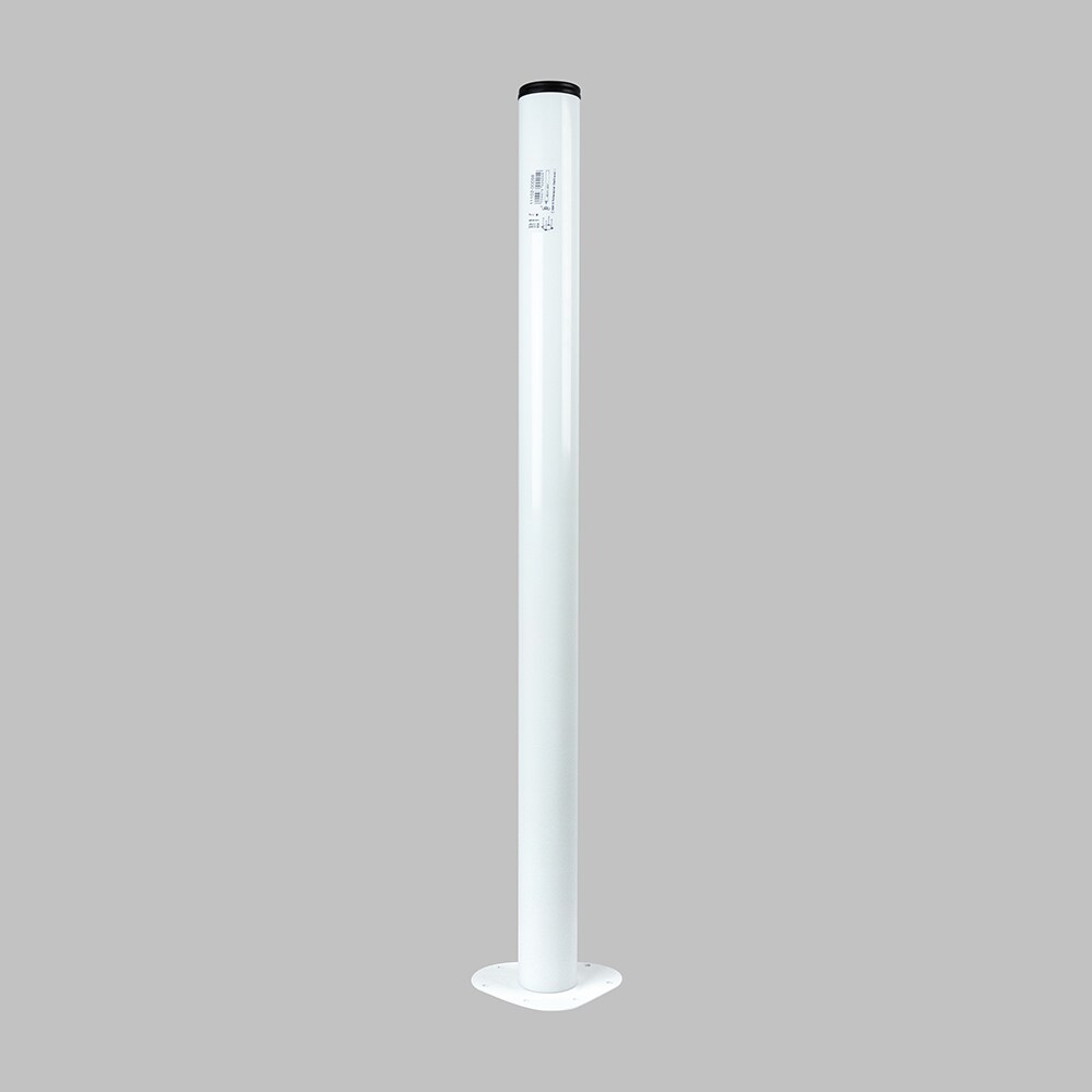 Picior rotund d60 h900 alb