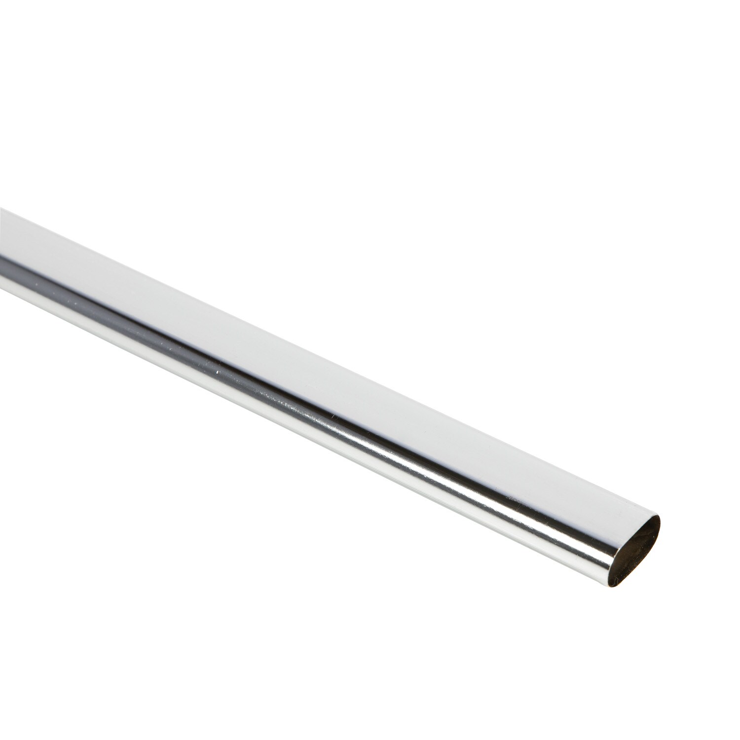 Bara dulap, otel, 90x3x1.5 cm, argintiu