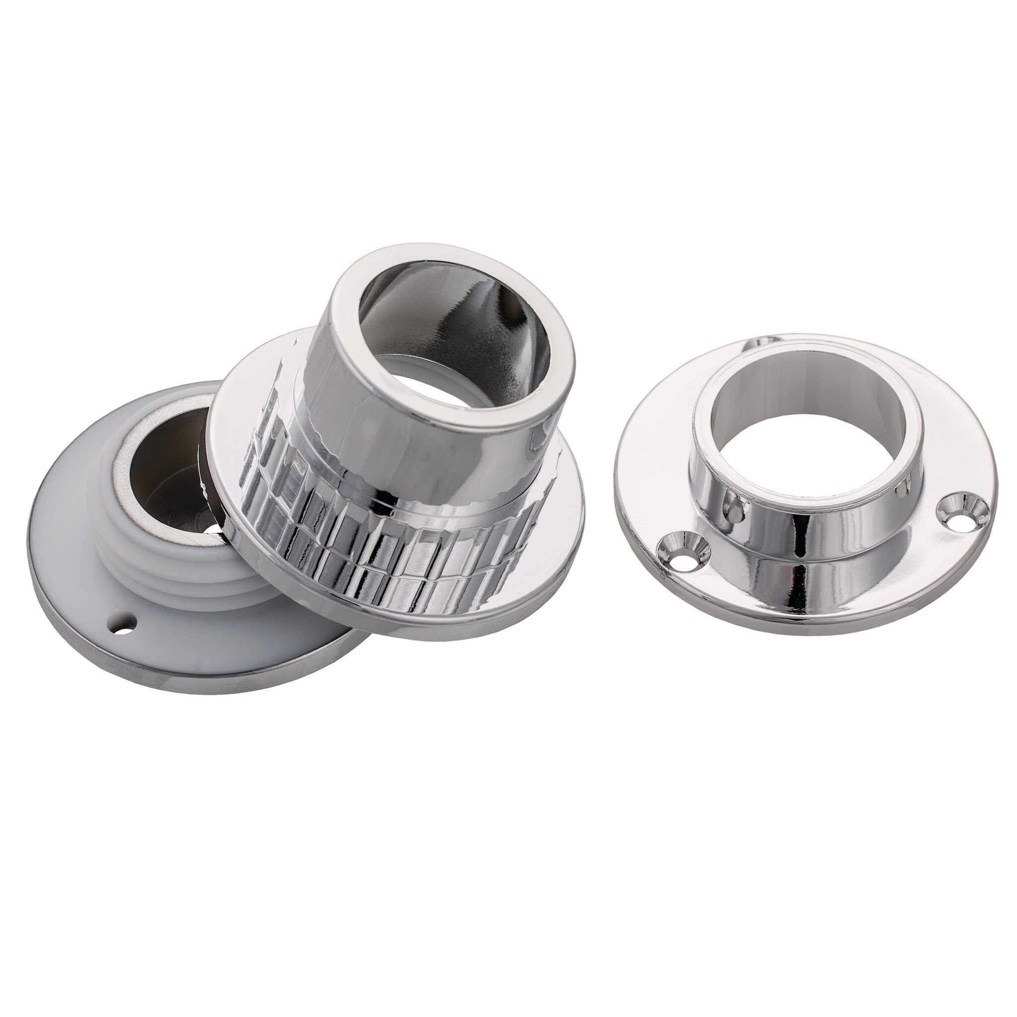 Suport Bara Dulap 25Mm Rotund Crom